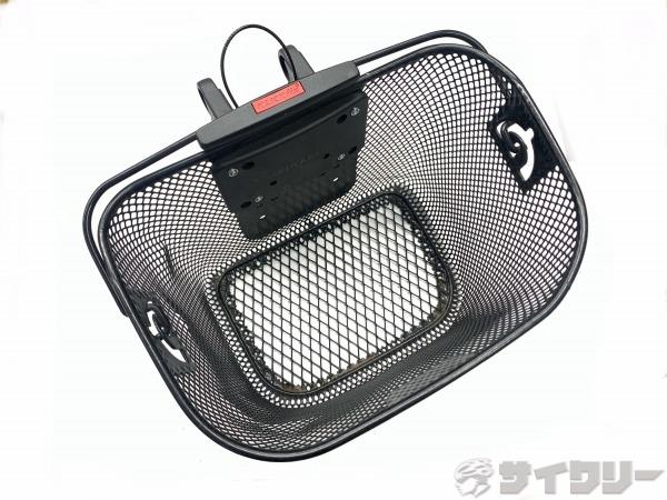 フロントバスケット ブラック