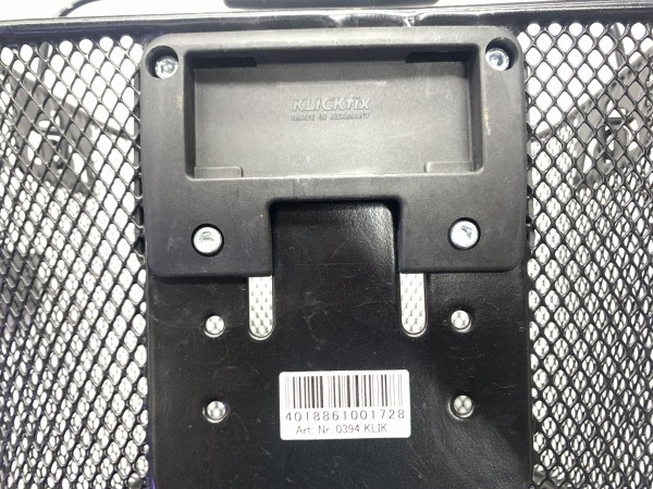 フロントバスケット ブラック