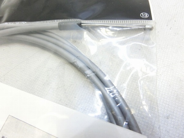 内装3S用 両エンドケーブル グレー
