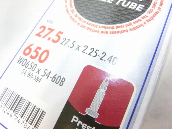 チューブ 27.5x2.25-2.40 仏式/48mm