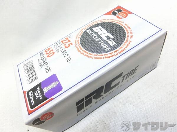 チューブ 27.5x1.95-2.10 英式/60mm