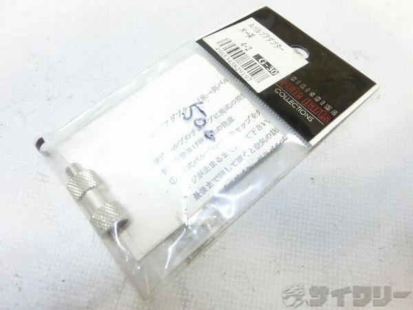 バルブ変換プラグ 米式→英式