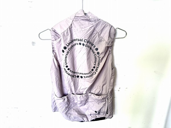 ノースリーブウィンドブレーカー Mサイズ UNISEX 収納タイプ