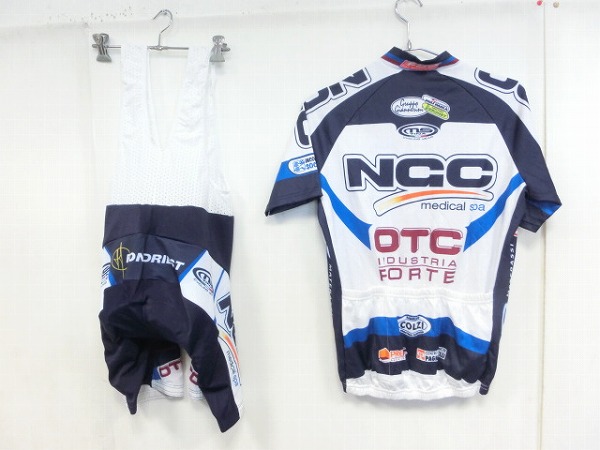 半袖ジャージ＆ビブショーツ セットアップ NCC Mサイズ