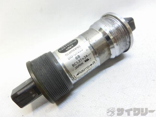 ボトムブラケット BB-UN53 JIS/68mm/110mm/スクエア