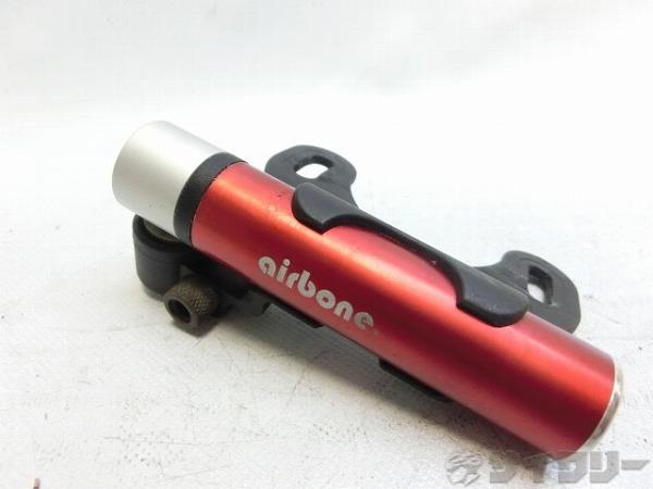 携帯ポンプ CO2ボンベ対応デュアルファンクション レッド