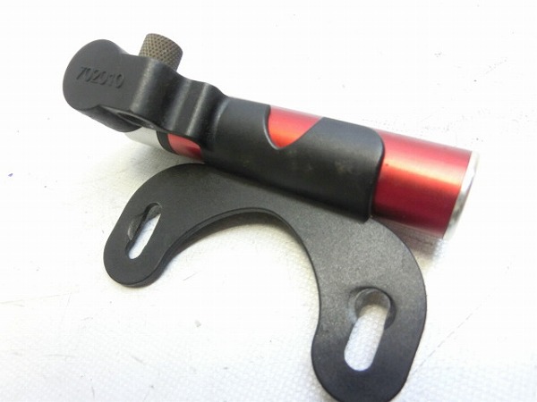 携帯ポンプ CO2ボンベ対応デュアルファンクション レッド