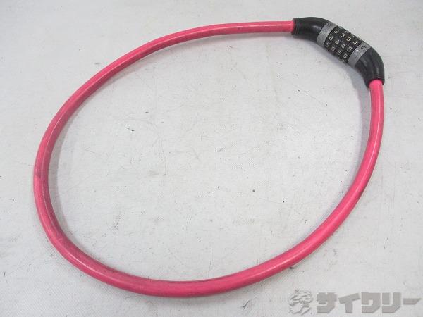 ワイヤーロック ピンク