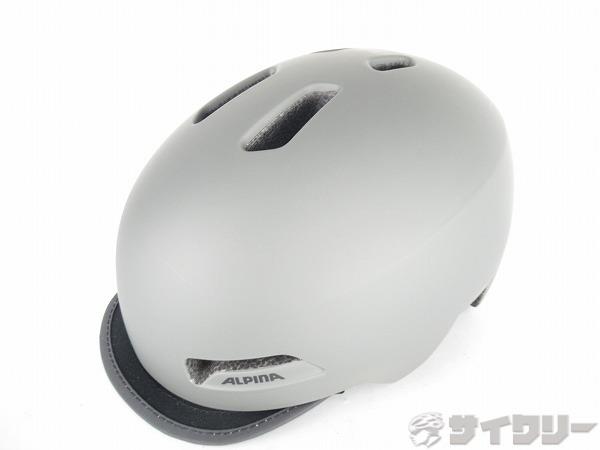 ヘルメット　BROOKLYN　coffee-grey matt　52-57cm　Rライト付