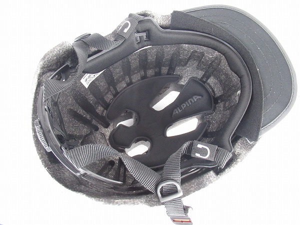 ヘルメット　BROOKLYN　coffee-grey matt　52-57cm　Rライト付