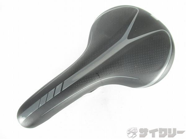 サドル　ブラック/グレー　スチールレール