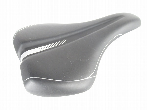 サドル　ブラック　スチールレール