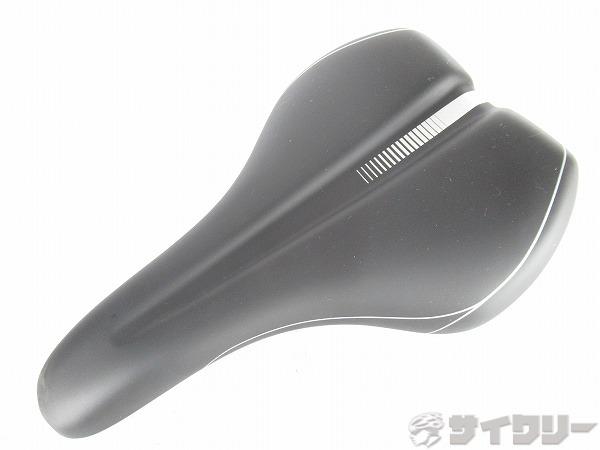 サドル　ブラック　スチールレール