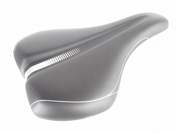 サドル　ブラック　スチールレール