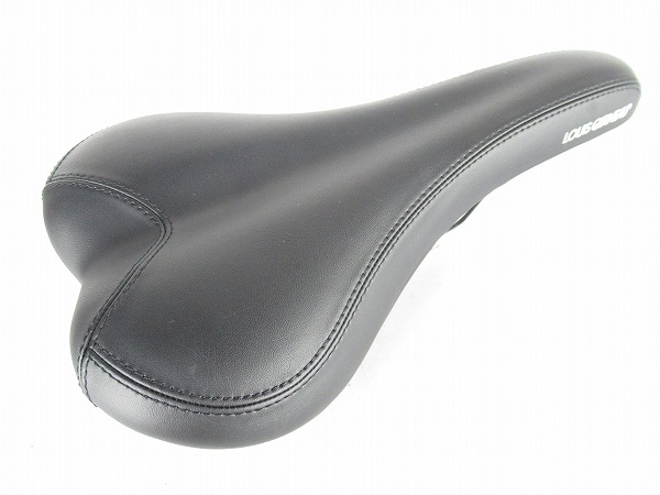 サドル　ブラック　スチールレール