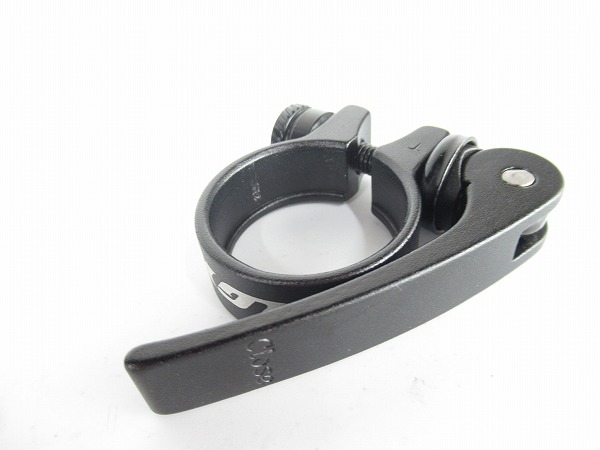 シートクランプ　レバータイプ　ブラック　実測内径：31.8mm