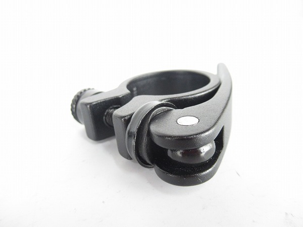 シートクランプ　レバータイプ　ブラック　実測内径：31.8mm