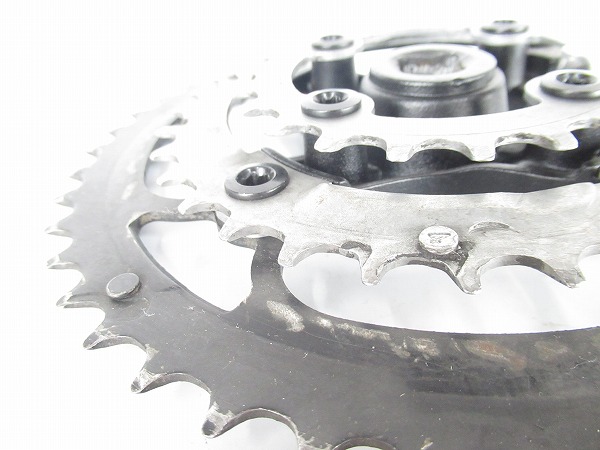 トリプル用クランク　SWIFT　ブラック　44/32/22T　スクエア