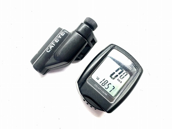 サイクルコンピューター CC-VT100W