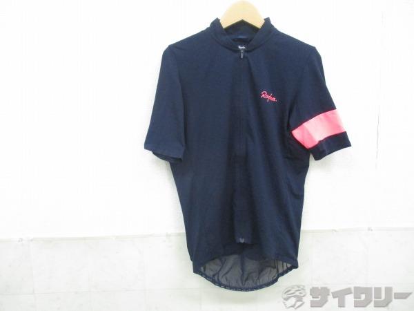 半袖ジャージ Sサイズ ブラック/ピンク