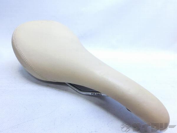 サドル アキレス ベージュ　クロモリレール