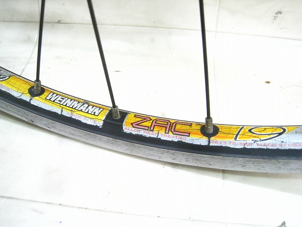 ホイールセット ZAC19 シマノハブ 100/135mm