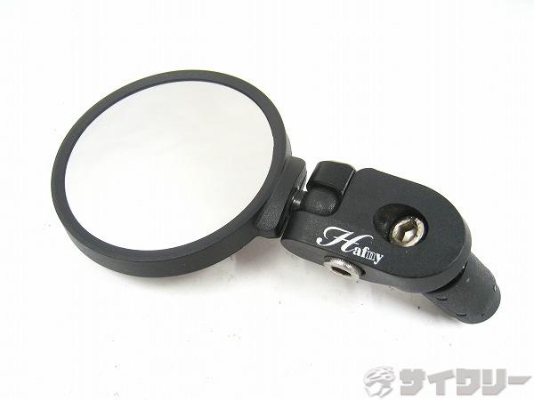 バーエンドミラー 直径約70mm ハンドル内径17～23mm