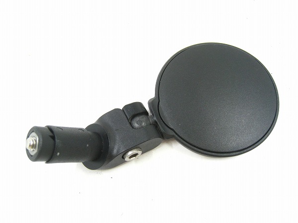 バーエンドミラー 直径約70mm ハンドル内径17～23mm