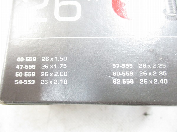 仏式チューブ 26x1.50-2.40 40mm