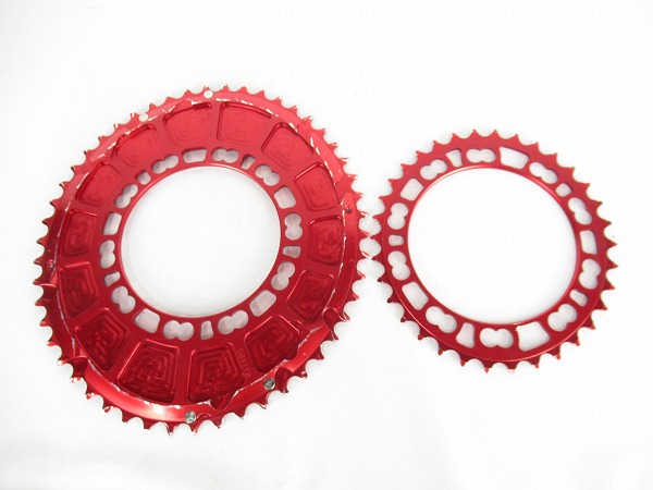 楕円チェーンリング　Q-RING　50/34T　シマノ（5アーム）　PCD：110mm　11s対応