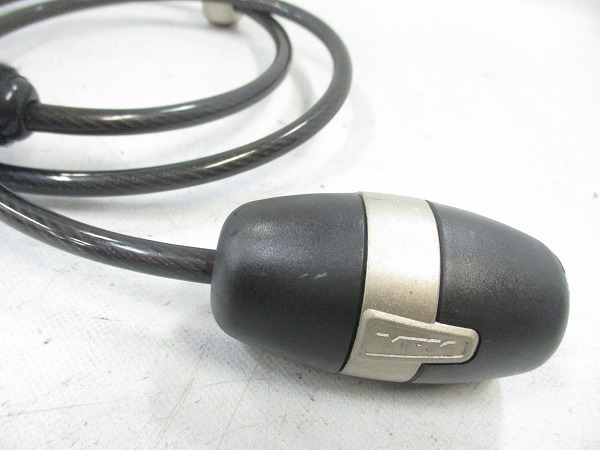 ワイヤーロック ブラック 鍵式