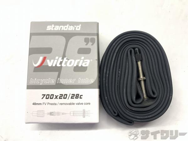 チューブ 700x20-28c 48mmバルブ 仏式