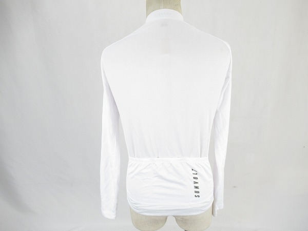 長袖ジャージ　ホワイト　Sサイズ