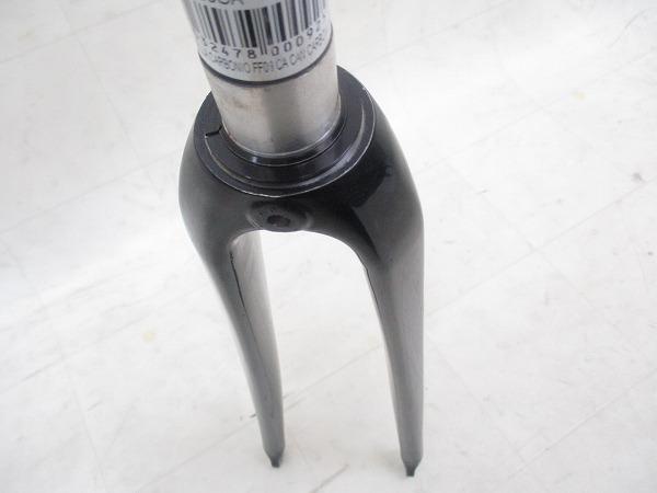 カーボンフロントフォーク 700c OS 200mm