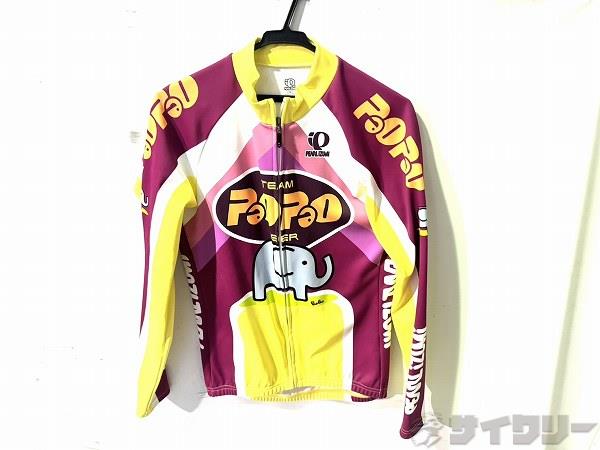 フルジップ長袖ジャージ PAOPAO BEER Mサイズ 裏起毛