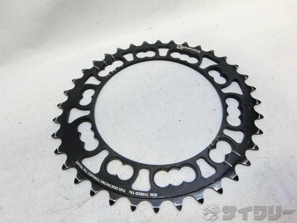 楕円チェーンリング Qrings 36t/pcd110mm