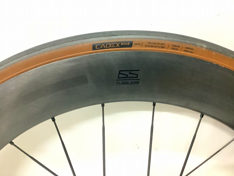 ホイールセット 42/65 Tubeless　DISC 700c
