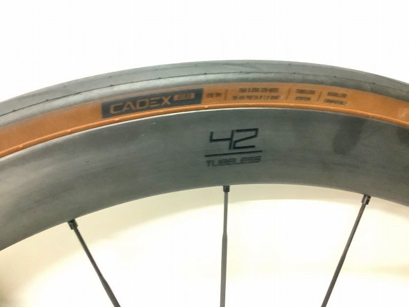 ホイールセット 42/65 Tubeless　DISC 700c