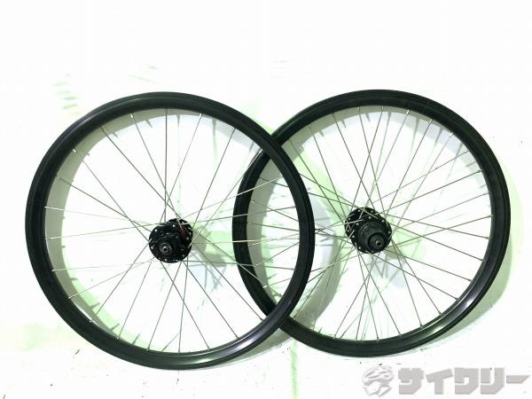 ホイールセット 20インチ(451) 6穴ディスク 100/135mm シマノフリー ※クイック欠品