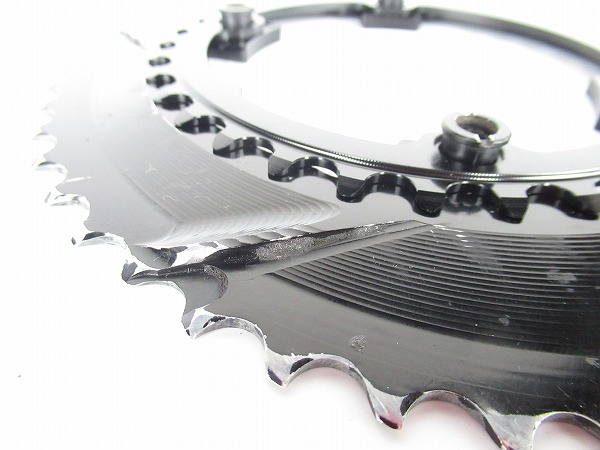 チェーンリングセット　50/34t　ブラック　PCD：110mm（4アーム）