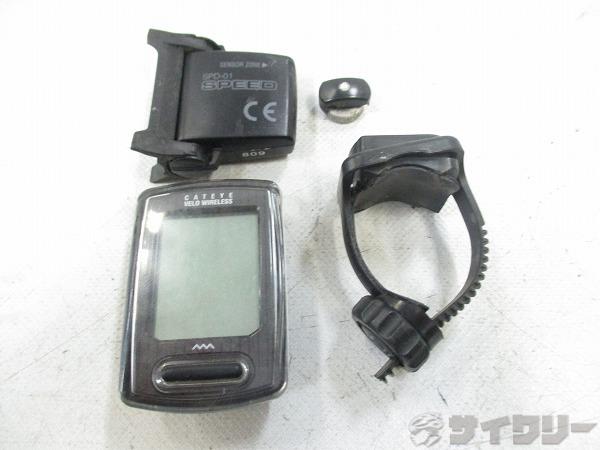 サイクルコンピューター CC-VT230W ※電池切れ