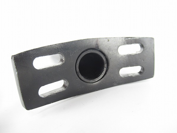 一輪車用シートポスト　4本締め　ブラック　25.4mm/175mm（挿入可能部）