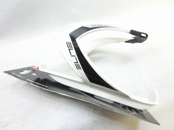 ボトルケージ Custom Race ホワイト/ブラック