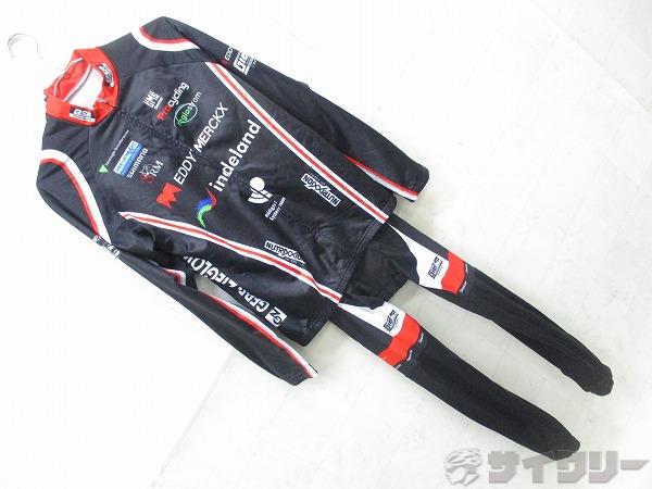 レプリカ長袖ジャージビブセット EDDY MERCKXロゴ Mサイズ