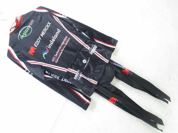レプリカ長袖ジャージビブセット EDDY MERCKXロゴ Mサイズ