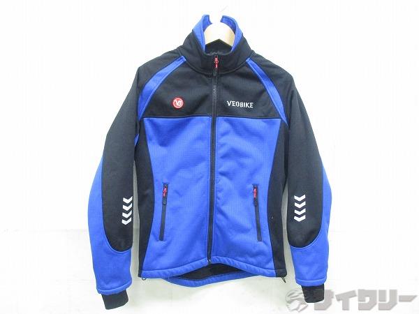 長袖フルジップジャージ 裏起毛 Mサイズ