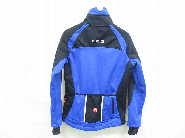 長袖フルジップジャージ 裏起毛 Mサイズ