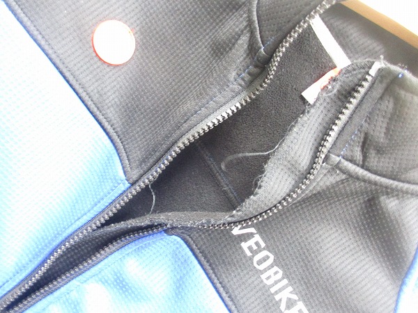 長袖フルジップジャージ 裏起毛 Mサイズ