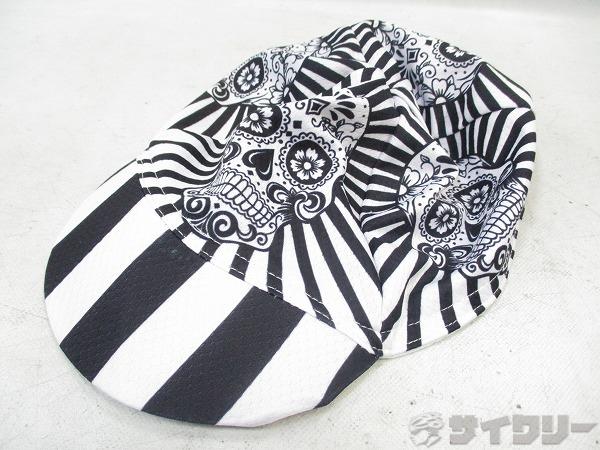 サイクルメッシュキャップ ホワイト/ブラック