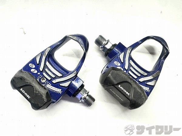 ビンディングペダル ブルー デルタクリート